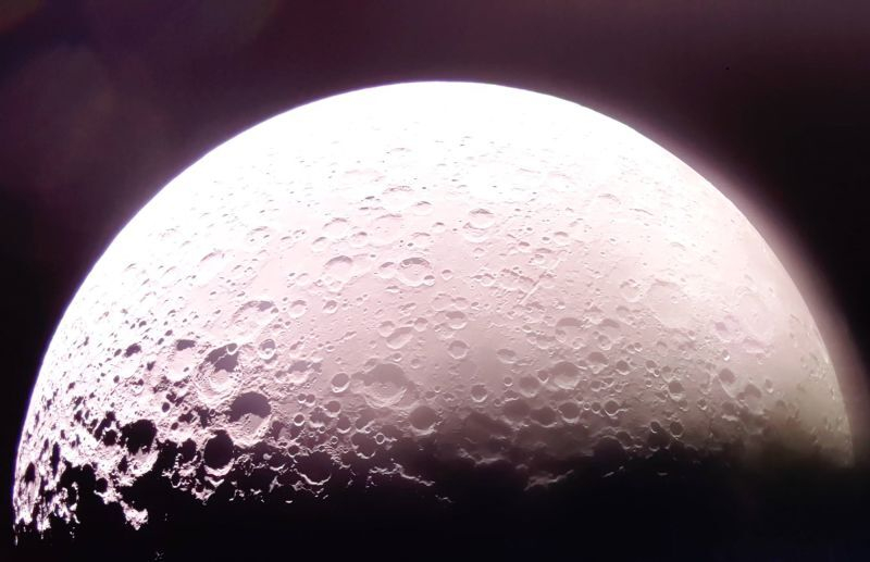 地球からは見えない月の裏側から撮影した月の南極=13日 / Firefly Aerospace